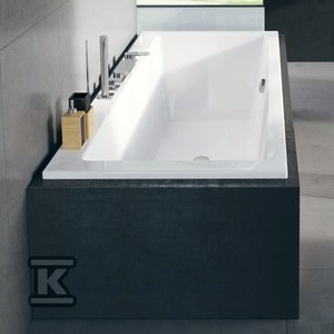 Wanna prostokątna FORMY 1 180x80 biała    C881000000