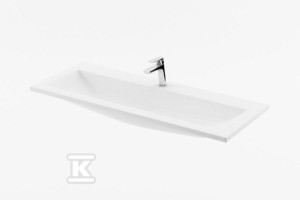 Umywalka Clear 800 biała z otworami    XJJ01180000