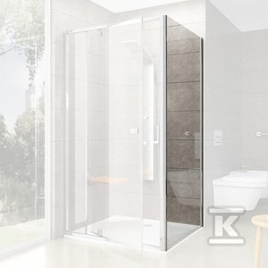 Ścianka prysznicowa PPS-90 bright alu przezroczyste    90G70C00Z1