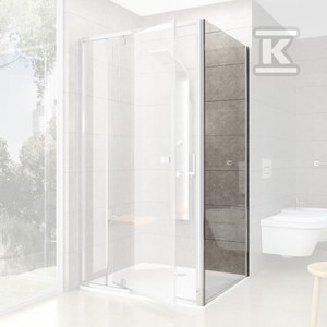Ścianka prysznicowa PPS-80 bright alu przezroczyste    90G40C00Z1