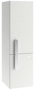 Szafka boczna Słupek SB 350 chrome prawa biały / biały