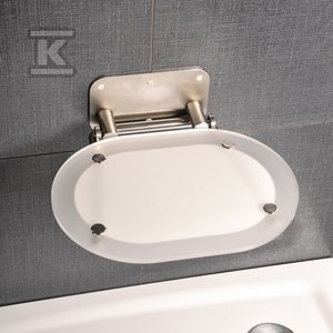 Siedzisko prysznicowe chrome Clear / nierdzewne    B8F0000029