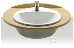 Umywalka blatowa Rodeo 52x41 cm    A327866000 w