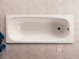Wanna Contesa 160x70 cm ze stali emaliowanej o grubości 2,4