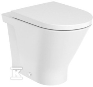 Miska WC GAP Round stojąca Rimless przyścienna BTW