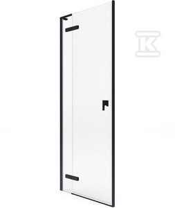 Drzwi METROPOLIS-N z polem stałym 1600 black