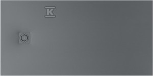 Brodzik MAGMA prostokątny Stonex® 1000 x 900 mm, niski syfon
