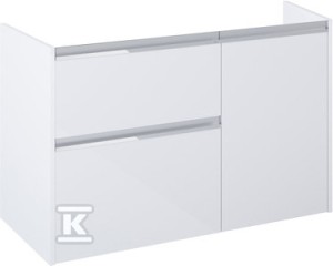 Szafka łazienkowa GAP PRO 100 cm + cargo wersja lewa,