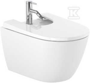 Bidet podwieszany ONA 53 cm biały połysk