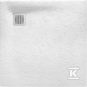 Brodzik kwadratowy TERRAN 1000 x 1000 mm syfon w komplecie,