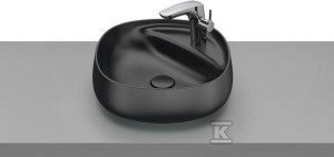 Umywalka nablatowa Beyond 430x430 FINECERAMIC ® onyx