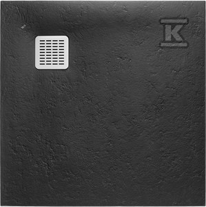 Brodzik kwadratowy TERRAN 1000 x 1000 mm syfon w komplecie,