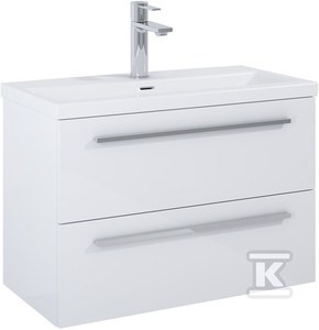Szafka łazienkowa KWADRO 80 cm z 2 szufladami, do kompletacji