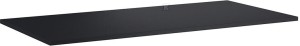 Blat łazienkowy 120 cm kamienny 1,5 cm, czarny mat (ELLA,