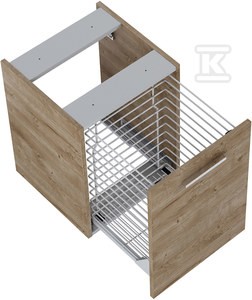 Moduł boczny KWADRO 40 cm z koszem cargo, do kompletacji