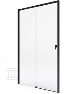 Drzwi METROPOLIS-N przesuwne 1400 black   &nbsp;AMP1314016M w