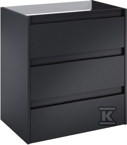 Szafka łazienkowa ALPINE 70 cm z 3 szufladami, do kompletacji