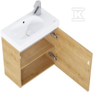 Zestaw łazienkowy MINI-N Unik 45 cm, jasny dąb (bez syfonu)