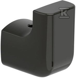 Haczyk pojedynczy ścienny brushed titanium black   &nbsp;A817020NM0