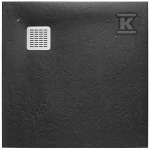 Brodzik Roca Terran kwadratowy 800x800 mm syfon w komplecie o
