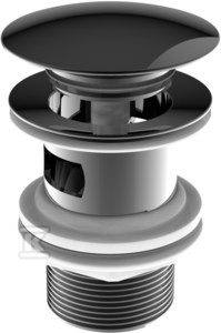 Korek click-clack AQUA do baterii titatnium black
