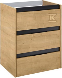 Szafka łazienkowa ALPINE 120 cm z 6 szufladami, do kompletacji