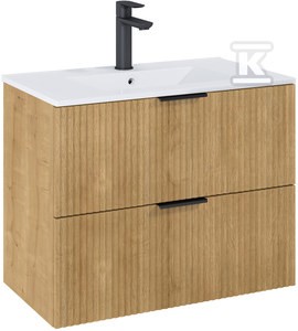 Szafka łazienkowa REEF 80 cm z 2 szufladami, do kompletacji