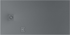 Brodzik MAGMA prostokątny Stonex® 1200 x 900 mm, niski syfon