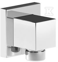Kolanko ścienne Aqua Square 1/2" do podłączenia natrysku