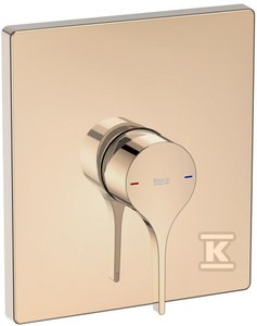 Bateria prysznicowa INSIGNIA rose gold podtynkowa do Rocabox