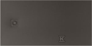 Brodzik MAGMA prostokątny Stonex® 1000 x 800 mm, niski syfon
