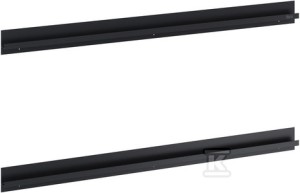 Ucwhyty do szafki GAP PRO 70 cm, 2 szt czarny