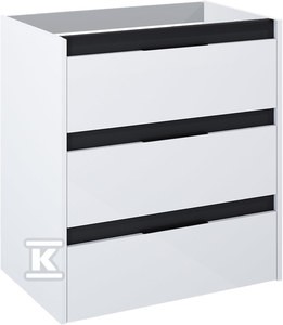 Szafka łazienkowa ALPINE 70 cm z 3 szufladami, do kompletacji