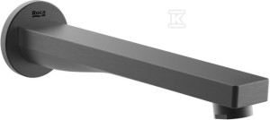 Wylewka wannowa square brushed titanium black   &nbsp;A5253089NM