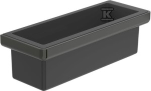 Pojemnik (kontener) brushed titanium black   &nbsp;A817028NM0 w
