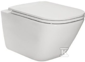 Miska wisząca WC Gap Square Rimless ZESTAW WC Rimless +