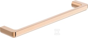 Wieszak ręcznikowy jednoramienny uchwyt ścienny 450mm rose gold