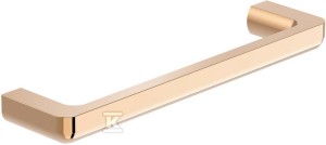 Wieszak ręcznikowy jednoramienny uchwyt ścienny 300mm rose gold