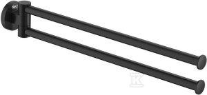 Wieszak punktowy dwuramienny ścienny 40 cm   &nbsp;A817578C40