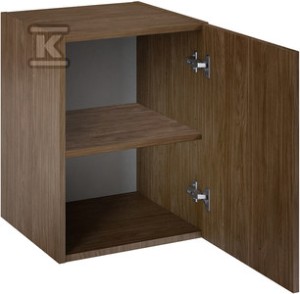 Moduł boczny KWADRO 40 cm z 1 drzwiami, do kompletacji