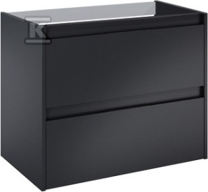Szafka łazienkowa ALPINE 80 cm z 2 szufladami, do kompletacji