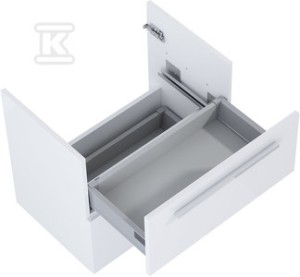 Komoda łazienkowa KWADRO 60 cm z 2 szufladami, do kompletacji