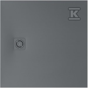 Brodzik MAGMA prostokątny Stonex® 900 x 900 mm, niski syfon