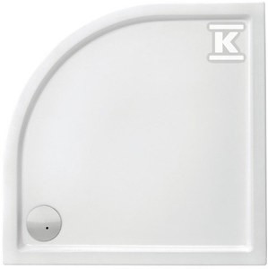 Brodzik 90x90x13 Granada Rondo Compact R-55, syfon w komplecie o