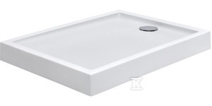 Brodzik Roca Granada 120x80x13 Compact, syfon w komplecie