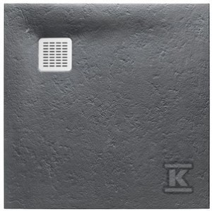 Brodzik Roca Terran kwadratowy 800x800 mm syfon w komplecie o