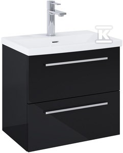 Szafka łazienkowa KWADRO 60 cm z 2 szufladami, do kompletacji