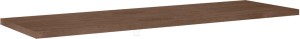 Blat łazienkowy KWADRO 140 cm MDF, orzech
