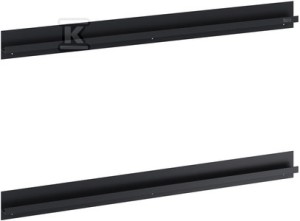 Ucwhyty do szafki GAP PRO 60 cm, 2 szt czarny