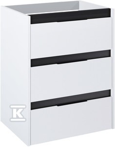 Szafka łazienkowa ALPINE 60 cm z 3 szufladami, do kompletacji